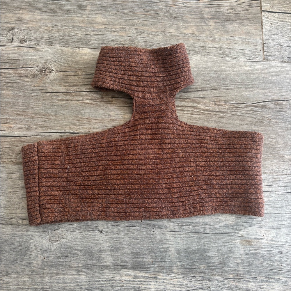 Urban Outfitters Brown Knit Tube Top - Picture 2 of 3